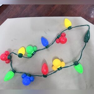Bundle of Disney Parks Christmas Light Necklace